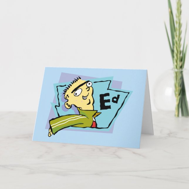 Ed Character Graphic Card (Front)