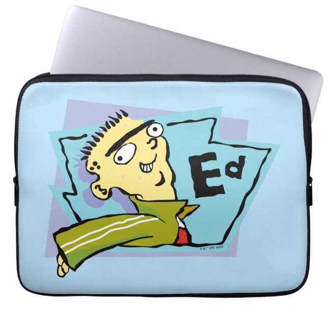 Ed Character Graphic Laptop Sleeve (Front)