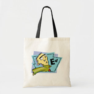 Ed Character Graphic Tote Bag