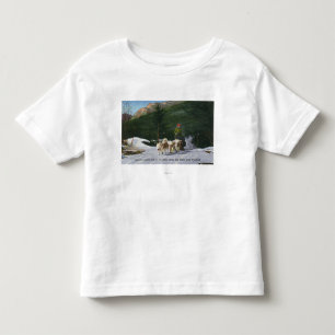 Ed Clark's Eskimo Dog Ranch, Dogsledding Toddler T-Shirt