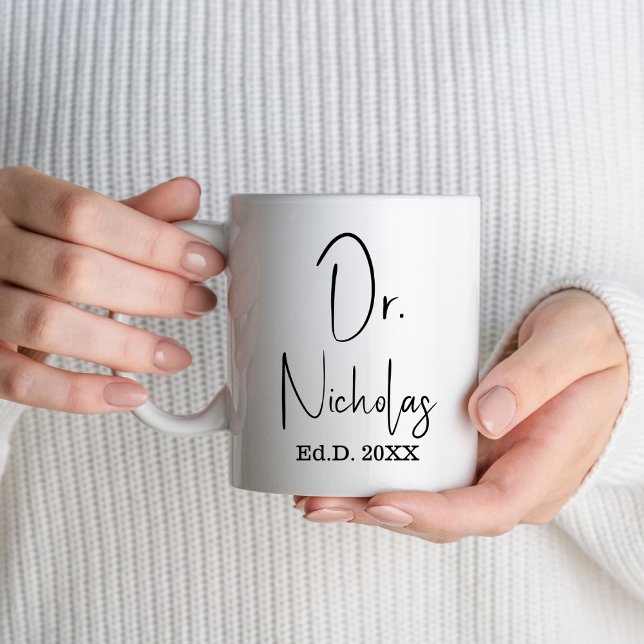 Ed.D. Graduation Doctor Doctoral Graduate Student Mug (Creator Uploaded)
