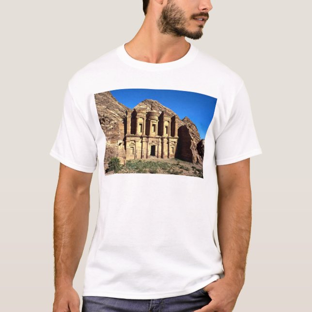 'Ed-Deu', temple, Petra, Jordan T-Shirt (Front)