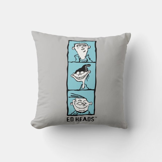 Ed, Edd, n Eddy - Ed Heads Cushion (Front)