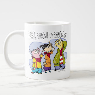 Ed, Edd, n Eddy Hand Signs Large Coffee Mug