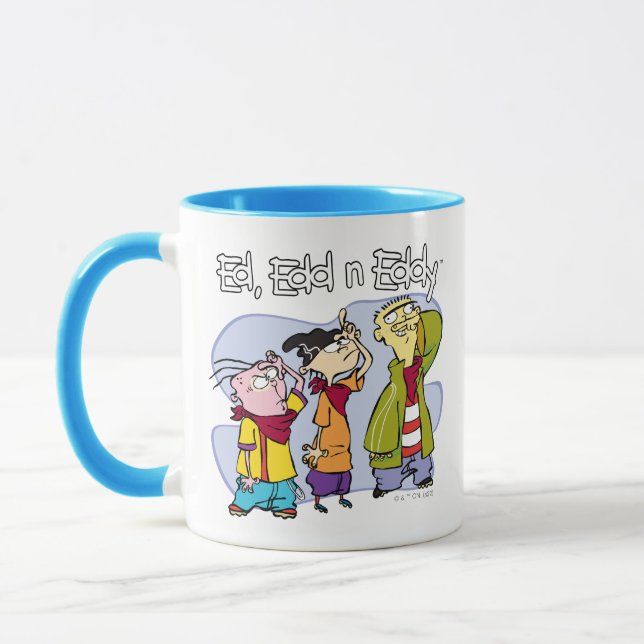 Ed, Edd, n Eddy Hand Signs Mug (Left)