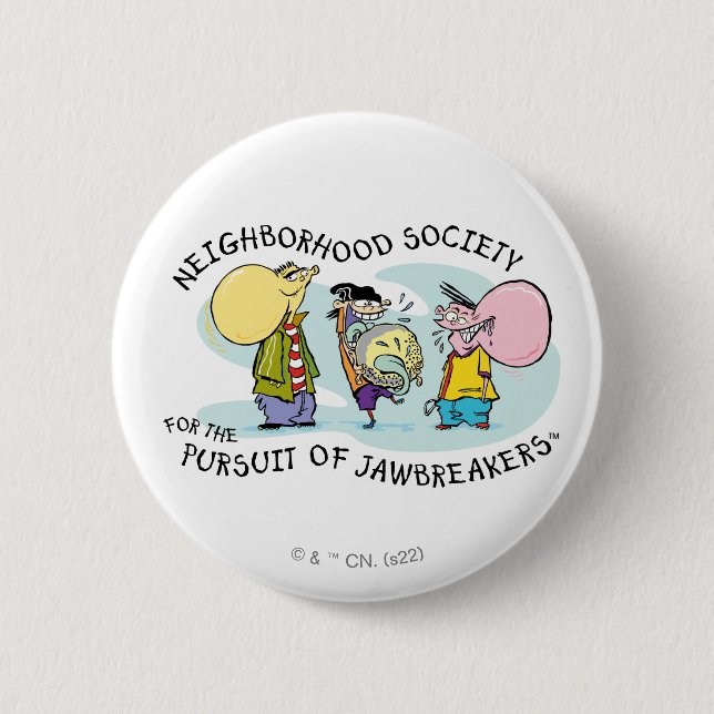 Ed, Edd, n Eddy - Jawbreakers 6 Cm Round Badge (Front)