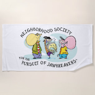 Ed, Edd, n Eddy - Jawbreakers Beach Towel