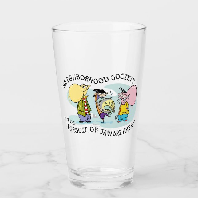 Ed, Edd, n Eddy - Jawbreakers Glass (Front)