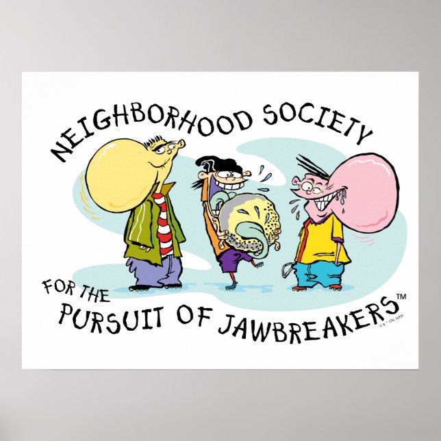 Ed, Edd, n Eddy - Jawbreakers Poster (Front)