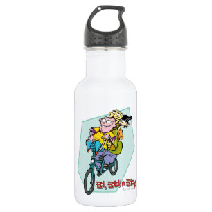 Ed, Edd, n Eddy on a Bike 532 Ml Water Bottle