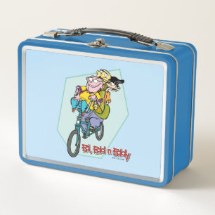 Ed, Edd, n Eddy on a Bike Metal Lunch Box