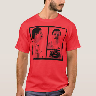 Ed Kemper Mugshot Retro Aesthetic 80s Style Design T-Shirt