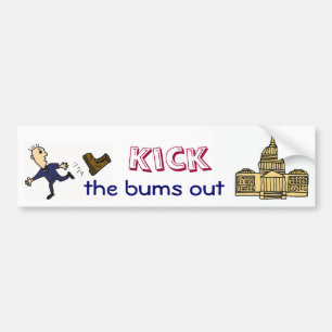 ED- Kick the bums out of Congress sticker