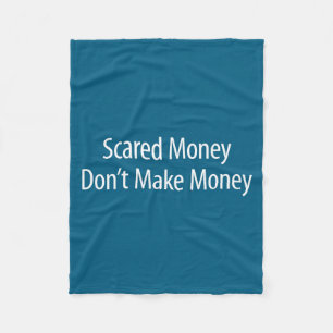 Ed Money Don't Make Money -  Fleece Blanket