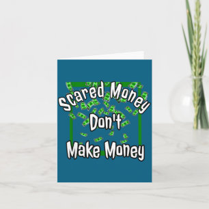 Ed Money Don't Make Money Stock Market Traders Gif Card