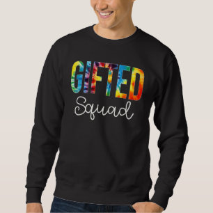 Ed Squad Tie Dye Appreciation Day Hello Back To Sc Sweatshirt