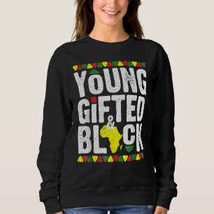 ed Young Black Dashiki African Pride History Month Sweatshirt