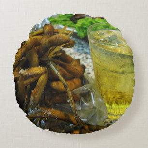 Edamame Thai Style Round Cushion