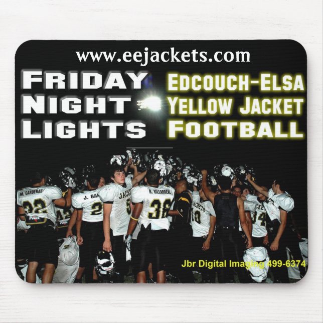 Edcouch-Elsa Football Mouse Pad (Front)