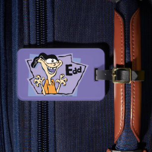 Edd Character Graphic Luggage Tag