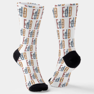 EdD Doctor Of Education Graduation Socks