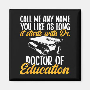 Edd doctorate graduation doctor of education magnet