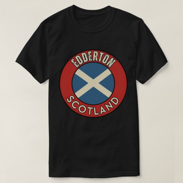 Edderton, Scotland T-Shirt (Design Front)