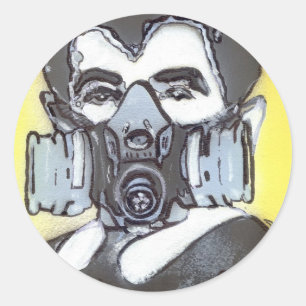 Eddie Classic Round Sticker