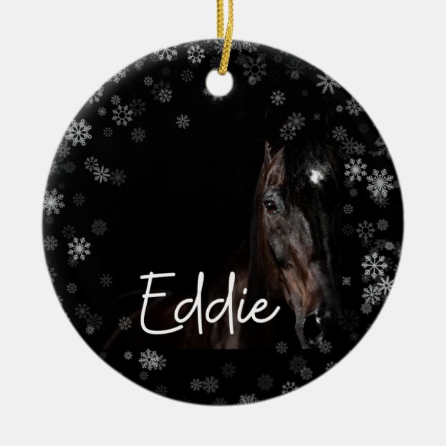 Eddie Ornament (Front)