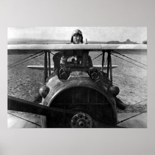Eddie Rickenbacker Poster