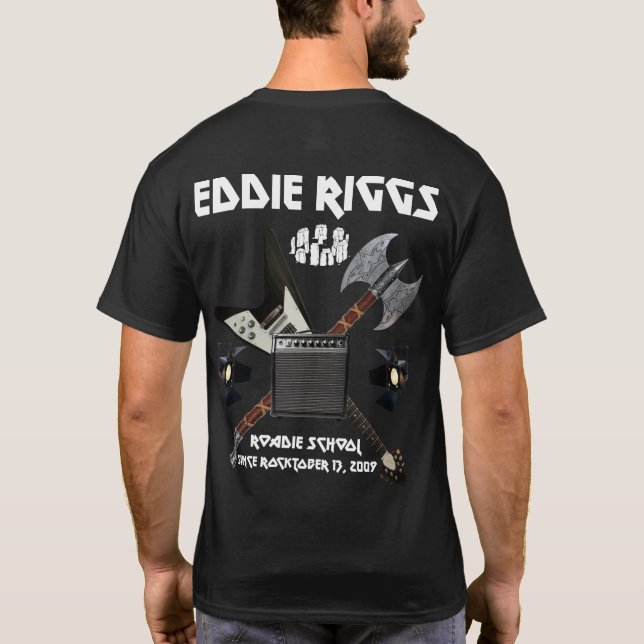 Eddie Riggs Roadie School Brutal Legend Shirt (Back)