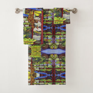 Eddie's Market Bath Towel Set