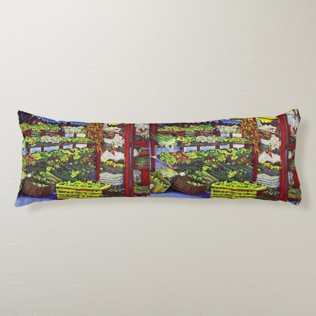 Eddie's Market, Hungary Body Cushion (Front)