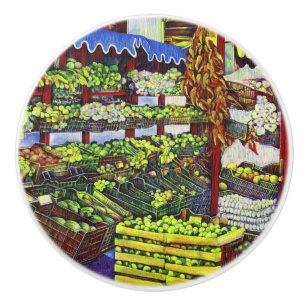 Eddie's Market, Hungary Ceramic Knob