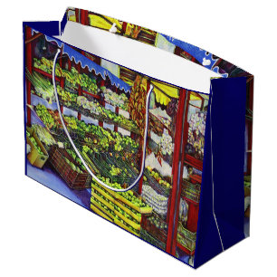 Eddie's Market, Hungary Large Gift Bag