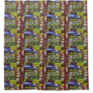 Eddie's Market, Hungary Shower Curtain