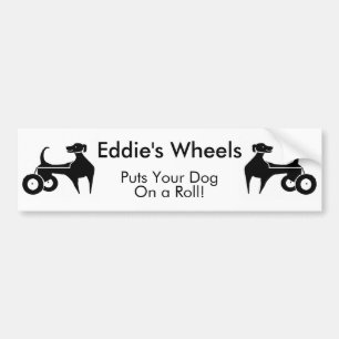 Eddie's Wheels Bumper Sticker