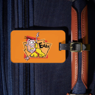 Eddy Character Graphic Luggage Tag