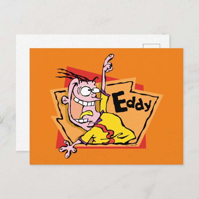 Eddy Character Graphic Postcard (Front/Back)