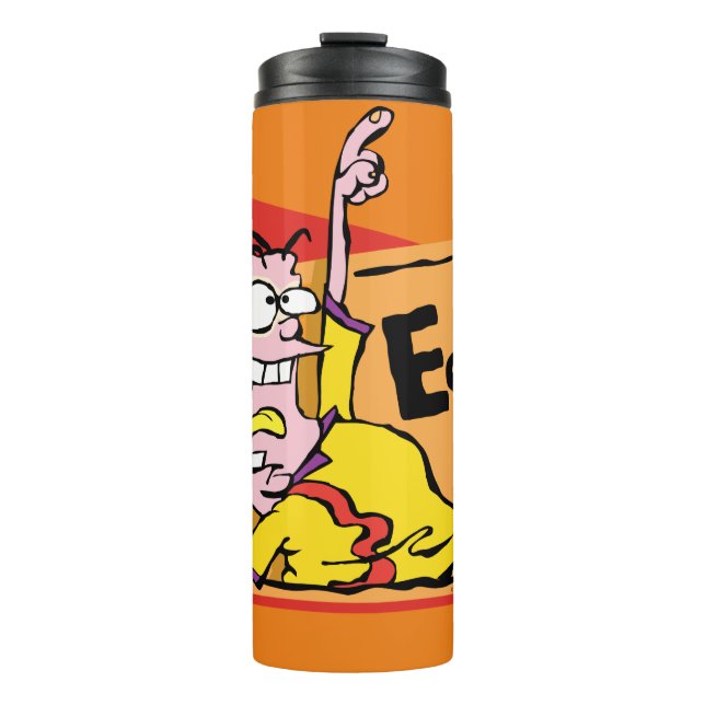 Eddy Character Graphic Thermal Tumbler (Front)