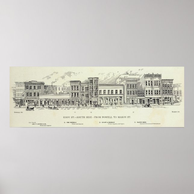 Eddy South side Powell and Mason Poster (Front)