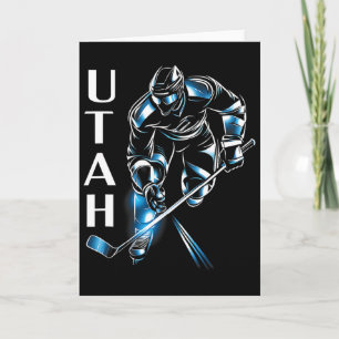 Eddy's Canyon Hockey Uni-adult Utah Hockey Card