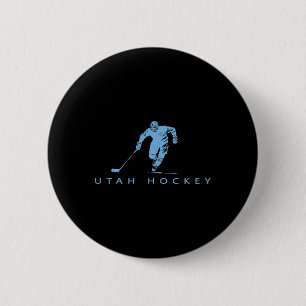 Eddy's Canyon Hockey Utah Hockey 6 Cm Round Badge