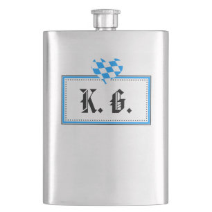 Edelstahl Flachmann Hip Flask
