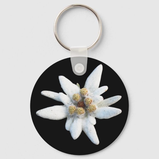 Edelweiss Bloom Key Ring (Front)