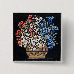 Edelweiss Bouquet Pin