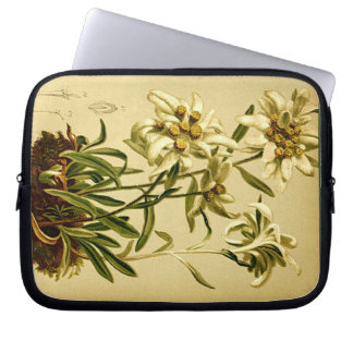 Edelweiss Flower Laptop Sleeve Pouch Case