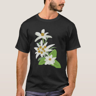 Edelweiss Flower Mountain Flowers Switzerland Aust T-Shirt