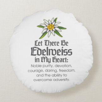 Edelweiss in My Heart Pillow
