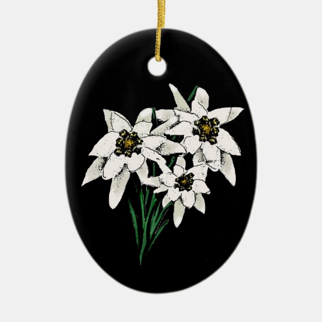 Edelweiss ornament (Front)